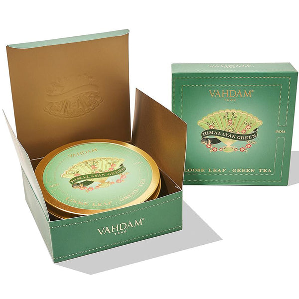 bellápierre Vahdam Himalayan Green Tea Tin