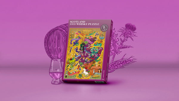 Bellápierre Whisky Puzzle - Scotland