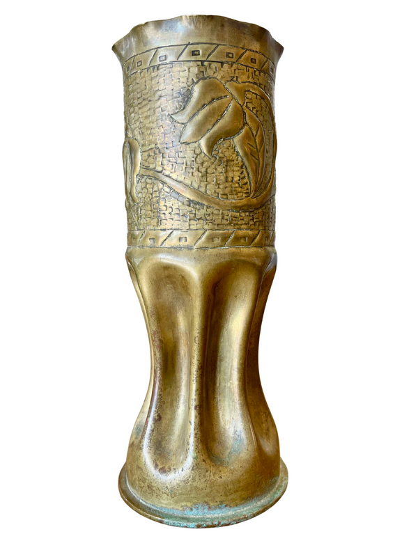 bellápierre Echo Brass – 1918 French 75mm Trench Art Shell