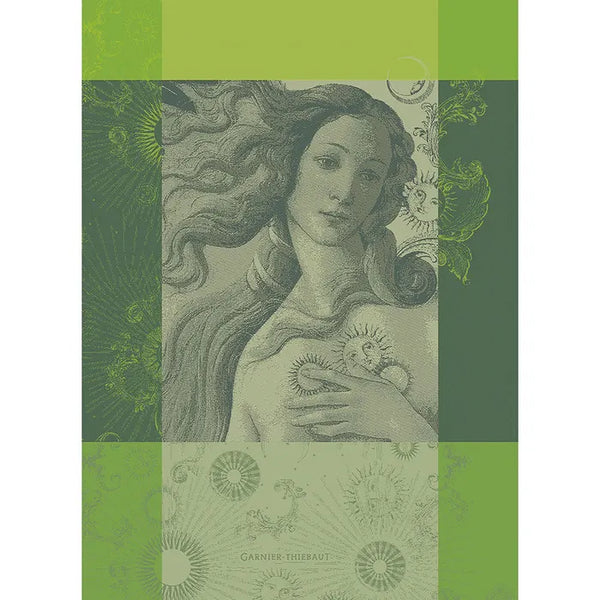 bellápierre Garnier-Thiebaut | Venus de Botticelli Jacquard Kitchen Towel