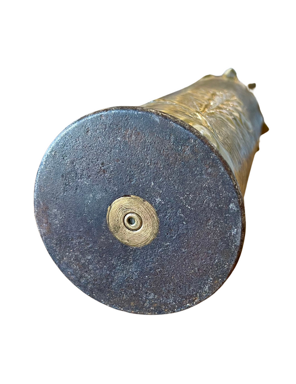 Bellápierre Iron Petals II – 1918 French 75mm Trench Art Shell