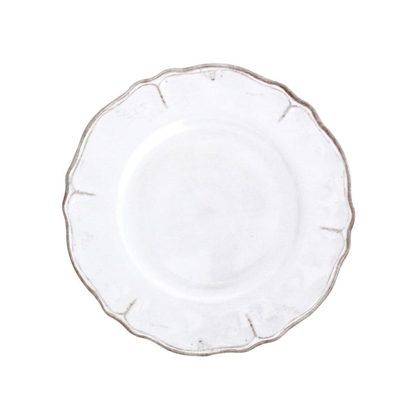 Bellápierre Le Cadeuax| Rustica Antique White Dinner & Salad Plates (Set Of 4)