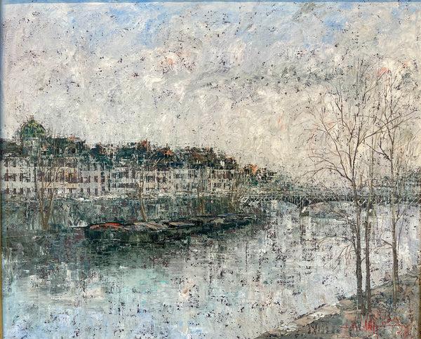 bellápierre Montmartre – Original Vintage Oil Painting from Paris