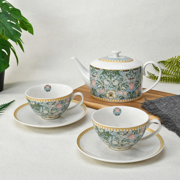 bellápierre Morris Garden Ceramic Porcelain Tea Set