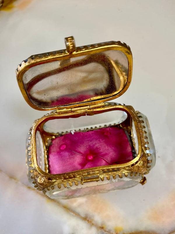 Bellápierre Napoleon III–Style Antique French Jewelry Casket