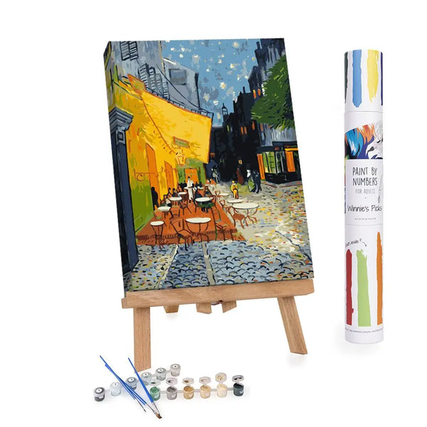 bellápierre Paint By Numbers | Cafe Terrace At Night Vincent Van Gogh