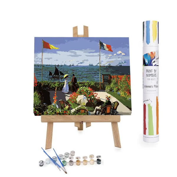 bellápierre Paint By Numbers | Garden At Sainte Adresse Claude Monet