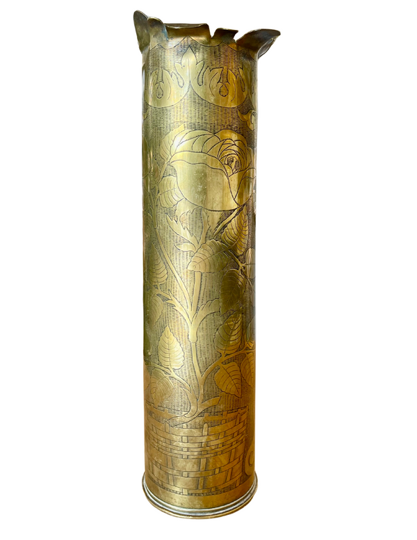 bellápierre “Rooted in Remembrance 2” – WWI Trench Art Shell (1916)