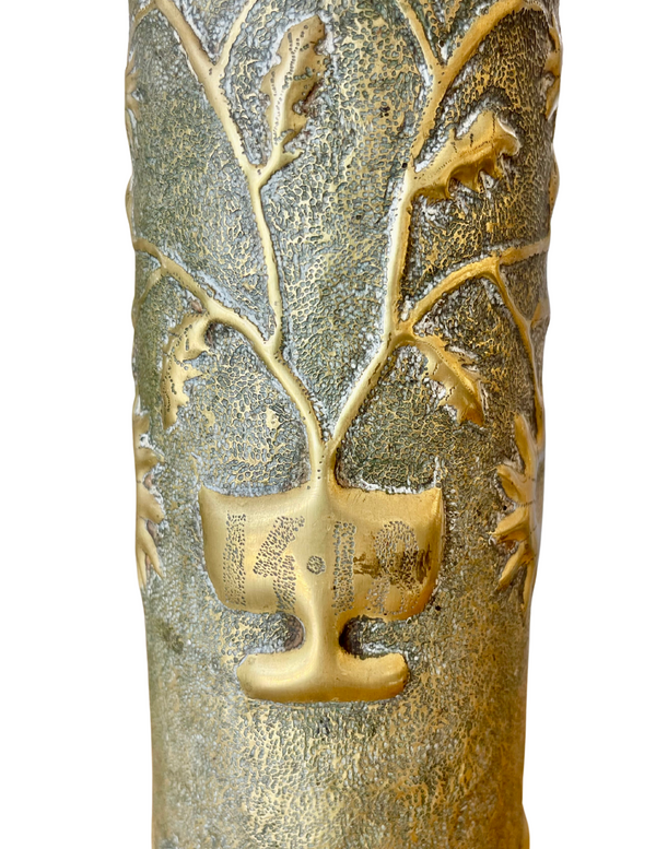 Bellápierre “S.M.” Monogrammed WWI Trench Art Shell – 1917