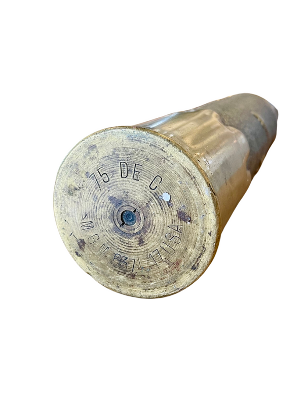 Bellápierre “S.M.” Monogrammed WWI Trench Art Shell – 1917