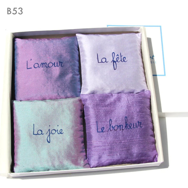 Bellápierre Set Of 4 Natural French Lavender Sachets