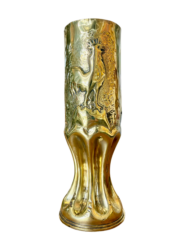 bellápierre Spirit of the Republic- WWI French Trench Art Shell (1917)