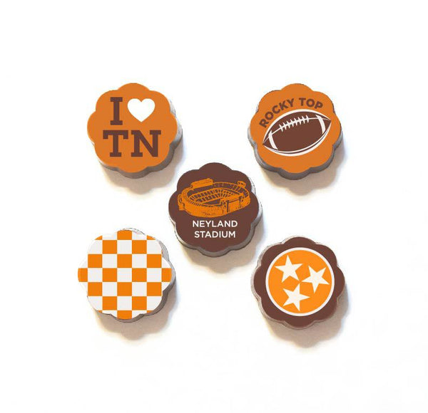 bellápierre Tennessee Football Chocolate Covered Caramels