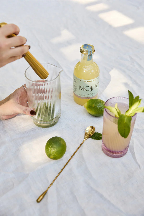 Bellápierre THE STELLA HIGHBALL GLASS - SET OF 2 LILAC