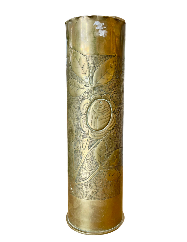 bellápierre "Victory in Bloom" – WWII Trench Art Shell (105mm)