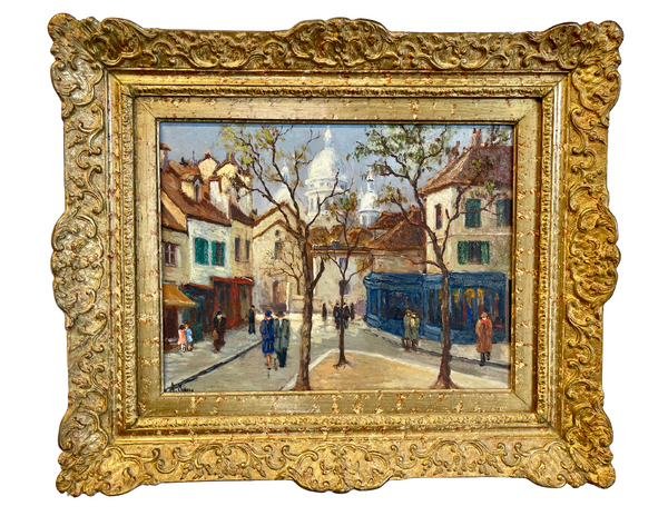 Bellápierre Vintage Original Parisian Oil Painting | C. 1950s