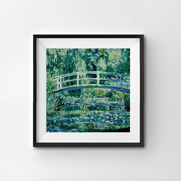 Bellápierre Waterlilies And Japanese Bridge Claude Monet - Paint Kit