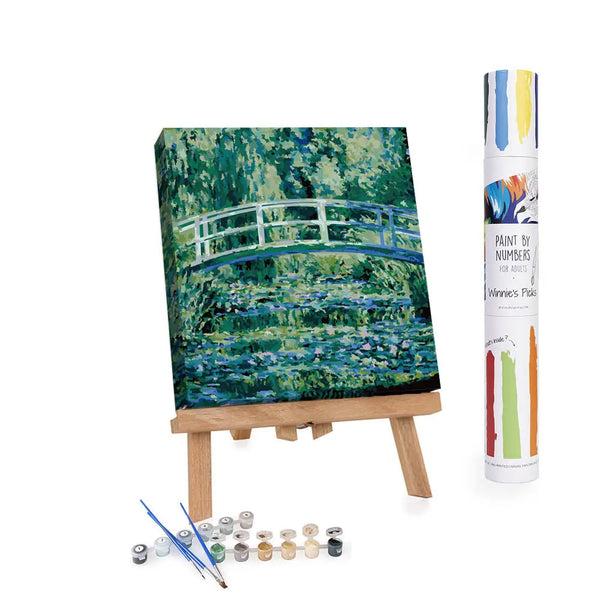 bellápierre Waterlilies and Japanese Bridge Claude Monet - Paint Kit