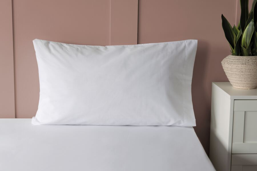 belledorm 100% Cotton 200 Count Housewife Pillowcase Pair (Percale)