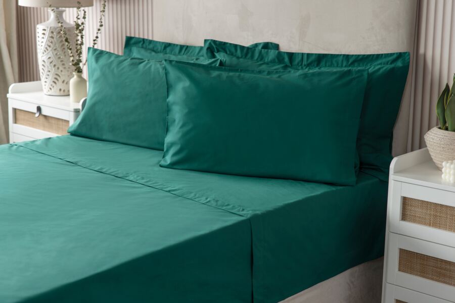 Belledorm 200 Count Polycotton Housewife Pillowcase (Percale)
