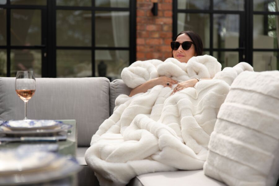 Belledorm Alaska Fur Throw