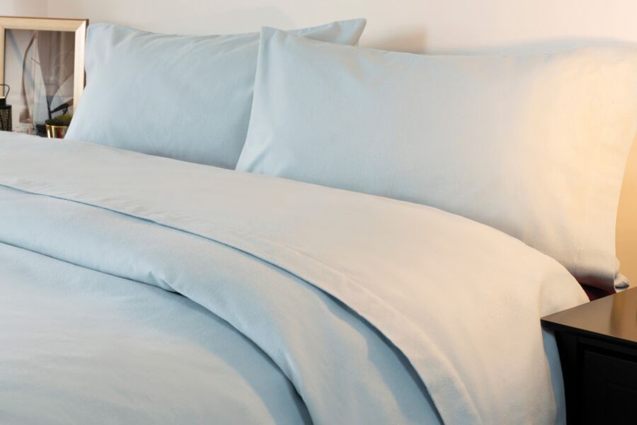 Belledorm Brushed Cotton Housewife Pillowcase Pair