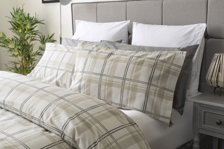 Belledorm Check Duvet Cover Set
