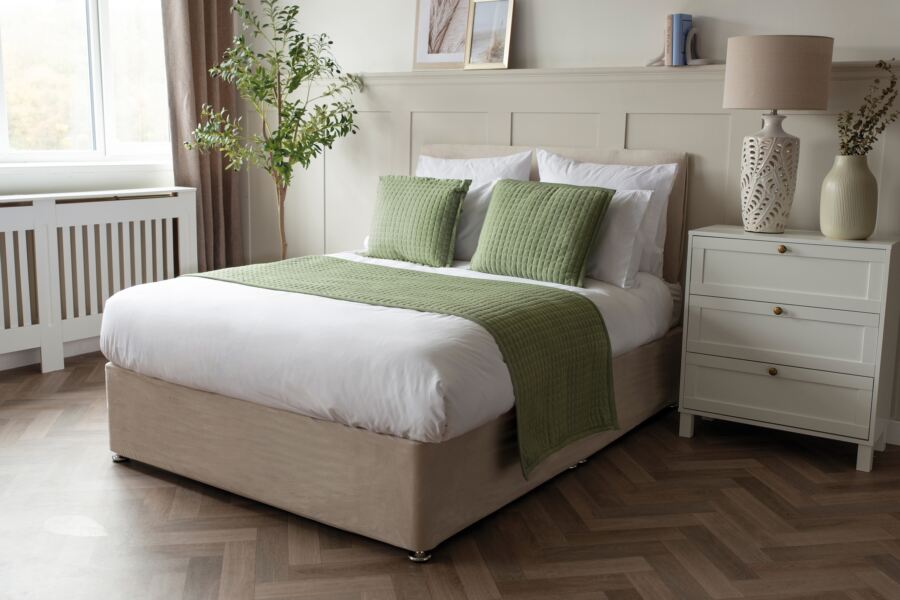 Belledorm Crompton Quilted Bed Runner