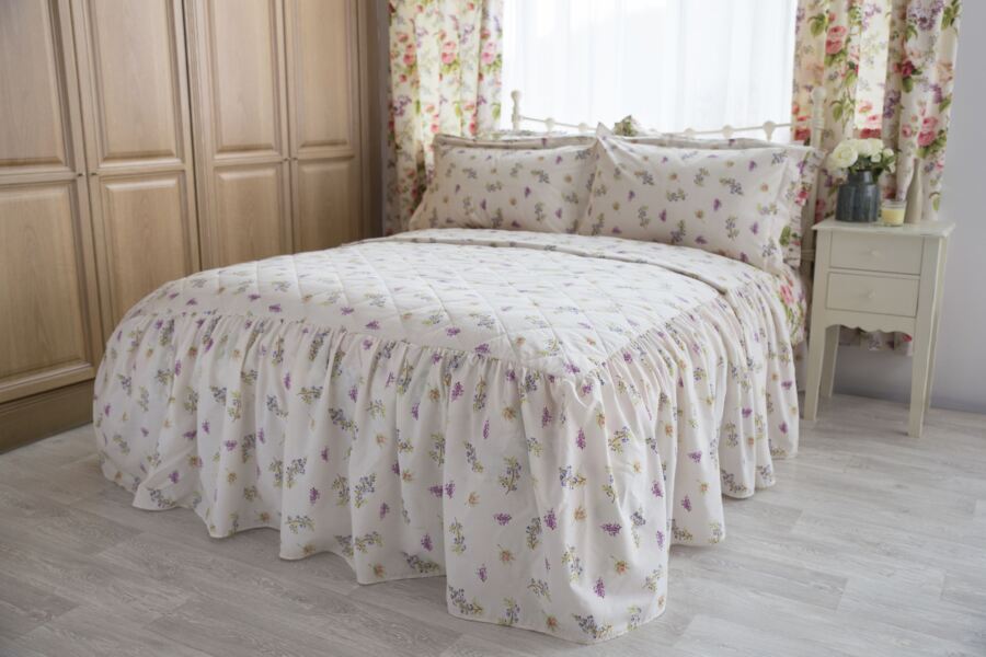 Belledorm Delphine Frilled Bedspread