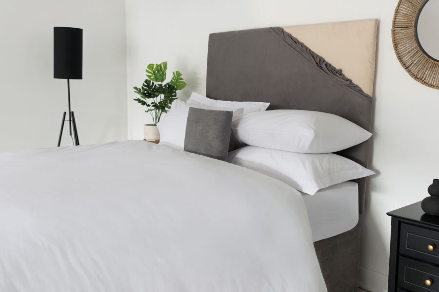 Belledorm Faux Suede Headboard Wrap 90cm