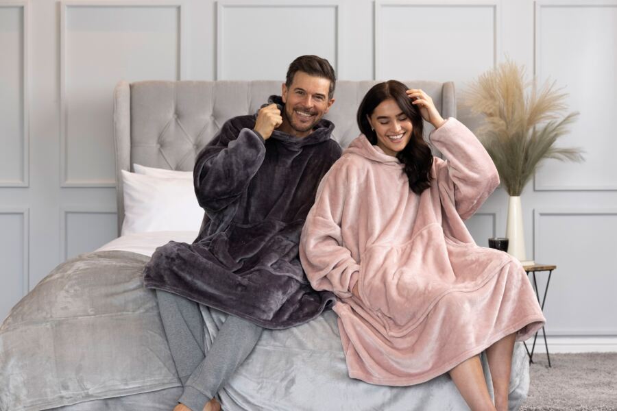 belledorm Heat Holders Mega Hoodie Unisex One Size