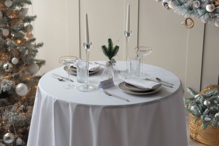 belledorm Hotel Suite Table Cloth Circular