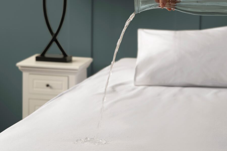 belledorm Jersey Waterproof Pillow Protector