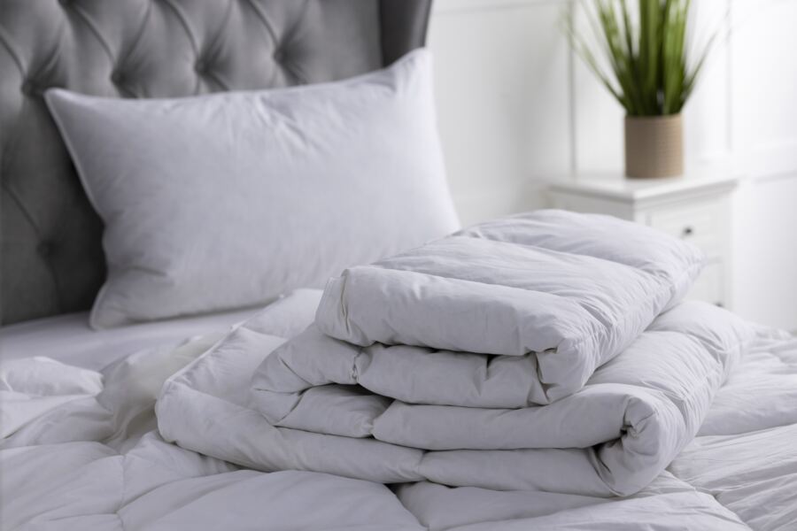 Belledorm Luxury Duck Down & Feather Standard Pillow