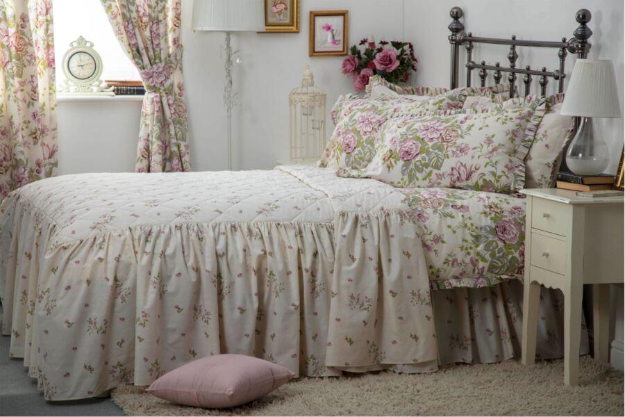belledorm Rose Boutique Fitted Bedspread