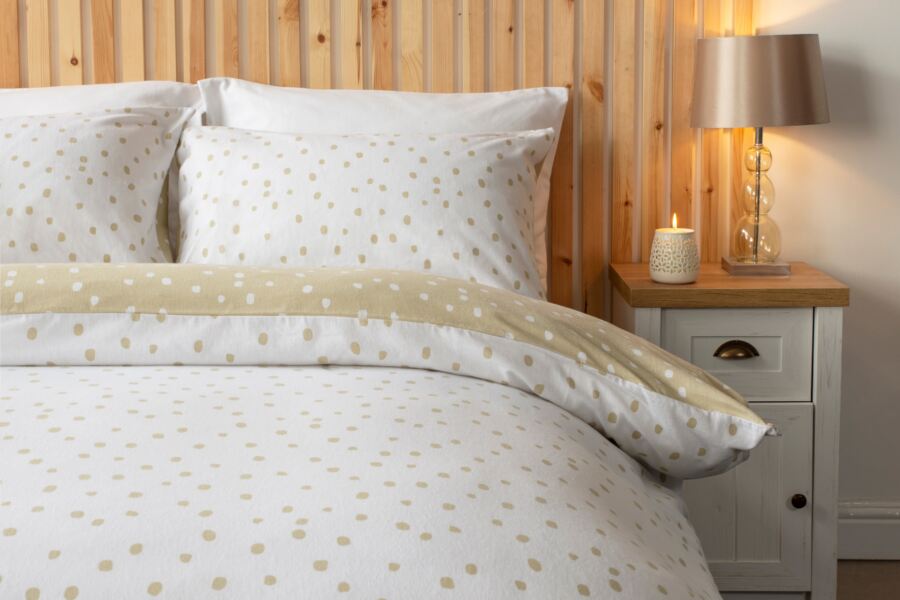 Belledorm Snowfall Duvet Cover Set