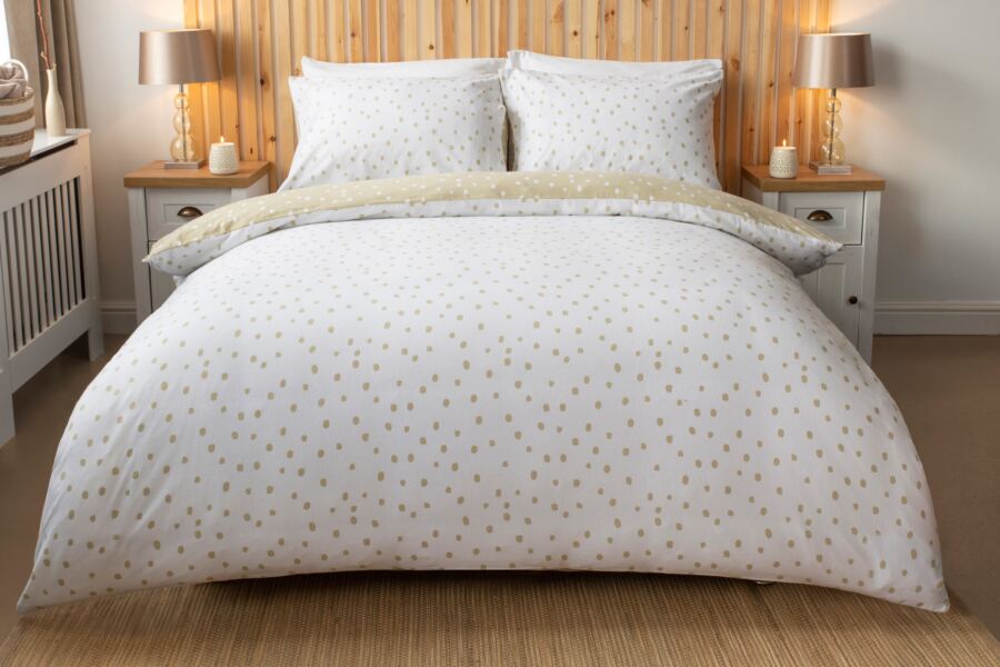 belledorm Snowfall Duvet Cover Set