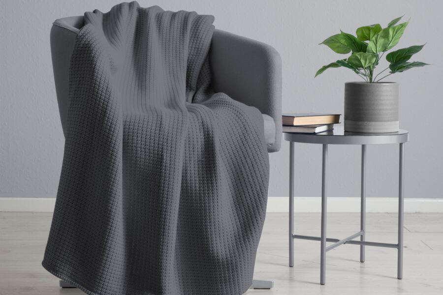 Belledorm Waffle Throw