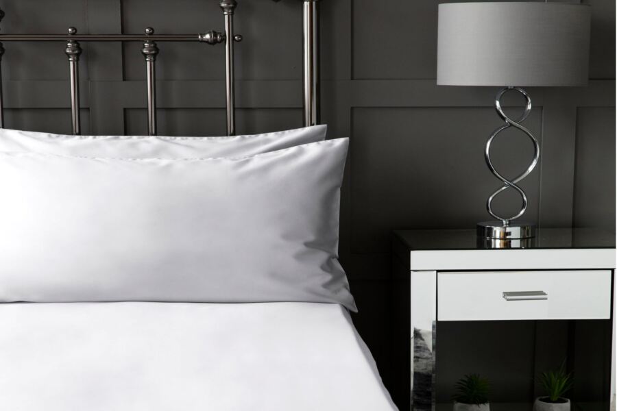 Belledorm Cotton Sateen 300 Count Housewife Pillowcase Pair