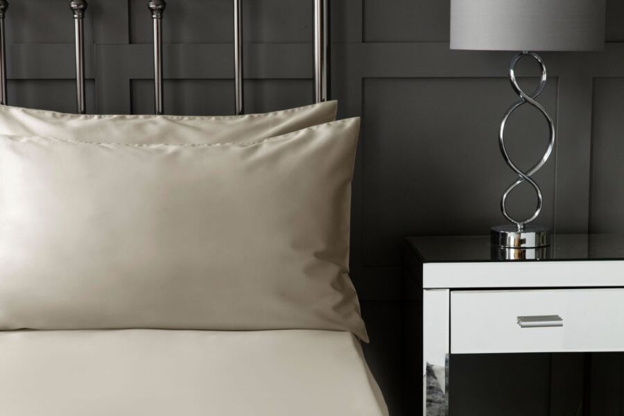 Belledorm Cotton Sateen 300 Count Housewife Pillowcase Pair