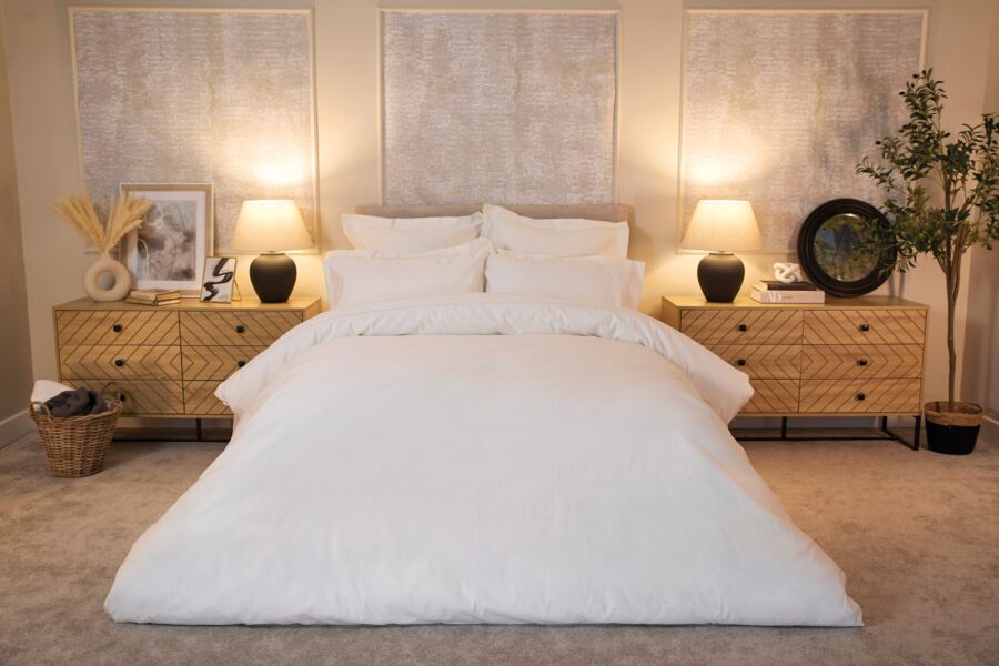 Belledorm Pure Egyptian Cotton Sateen 1000 Count Duvet Cover