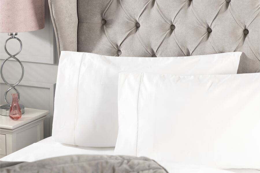 belledorm Pure Egyptian Cotton Sateen 1000 Count Housewife Pillowcase