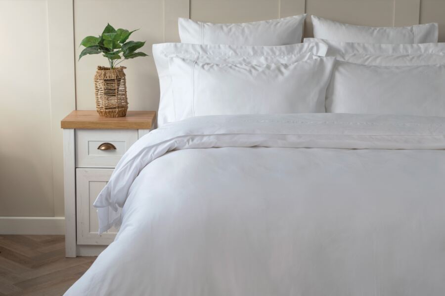 Belledorm Pure Egyptian Cotton Sateen 600 Count Duvet Cover