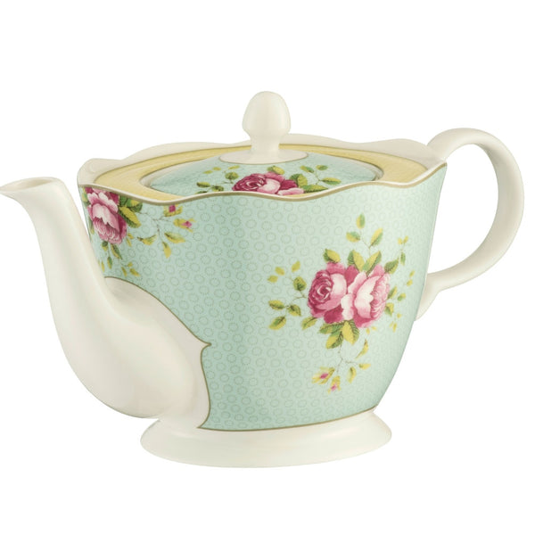 belleek Aynsley Archive Rose Teapot