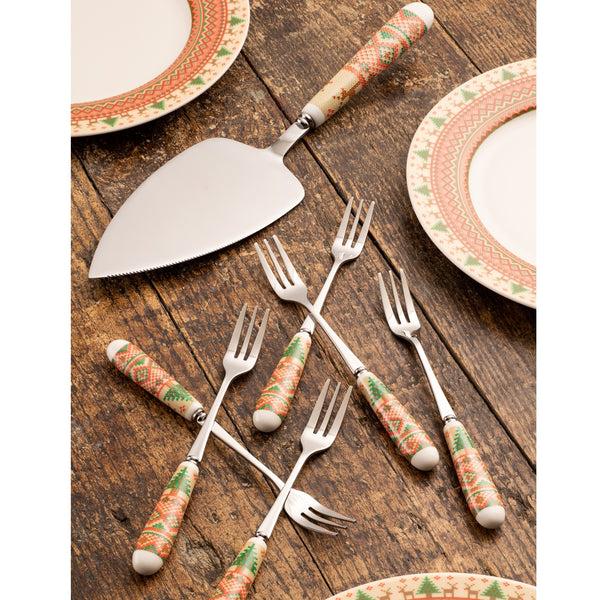 Belleek Aynsley Christmas Jumper Pastry Set