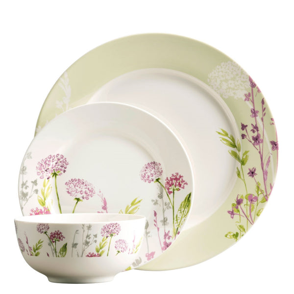 belleek Aynsley Floral Spree 12 Piece Set