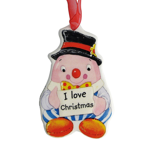 belleek Aynsley Humpty Dumpty Hanging Ornament