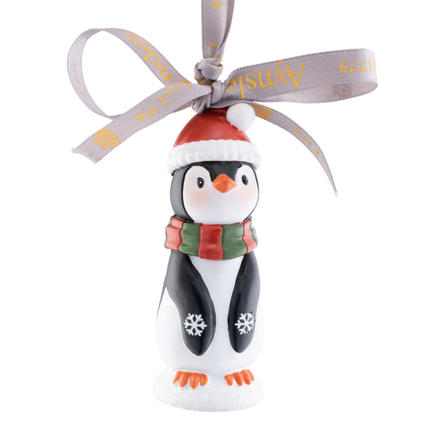 belleek Aynsley Penguin Hanging Ornament