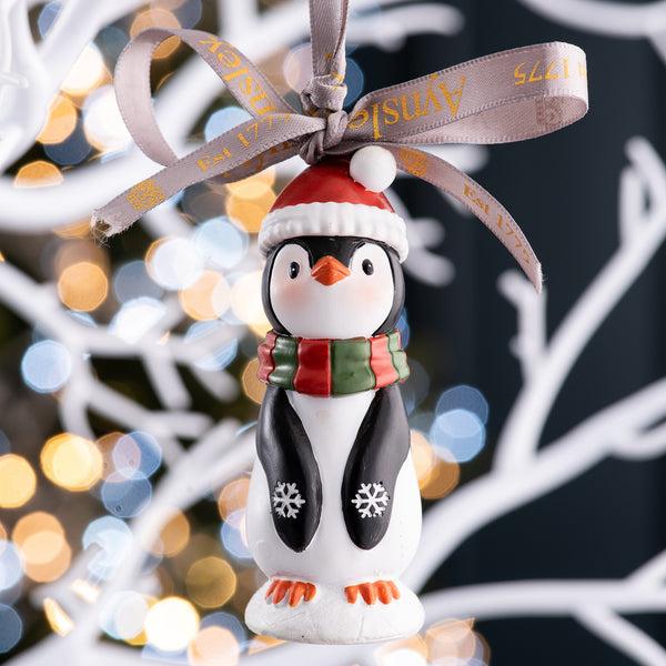Belleek Aynsley Penguin Hanging Ornament