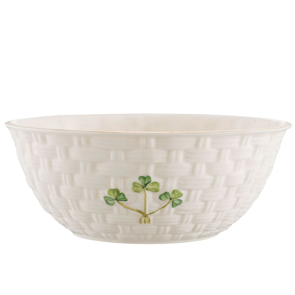 belleek Belleek Classic 1880 - Gold Shamrock 6" Bowl